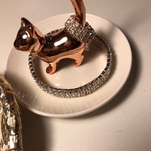 Adorable sequin bracket and ring set